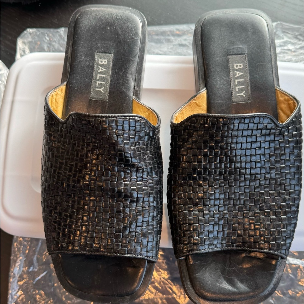 Bally Men’s Leather Sandals Made in Italy